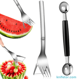 2-pcs-watermelon-fork-slicer-2-in-1-melon-baller-watermelon-slicer